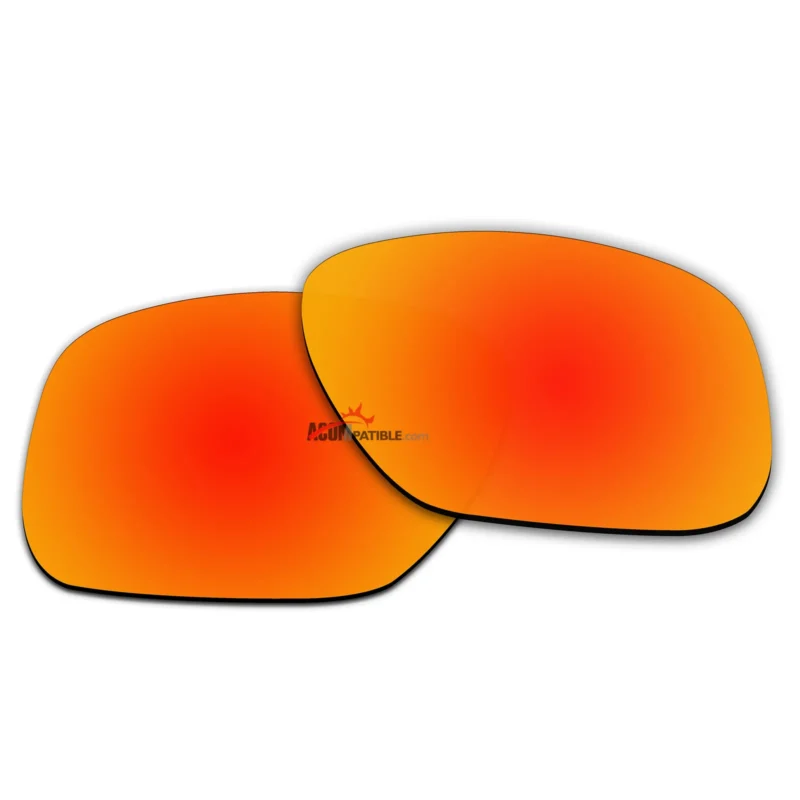 Replacement Polarized Lenses for Oakley Sliver XL OO9341  (Fire Red Coating) - Image 4