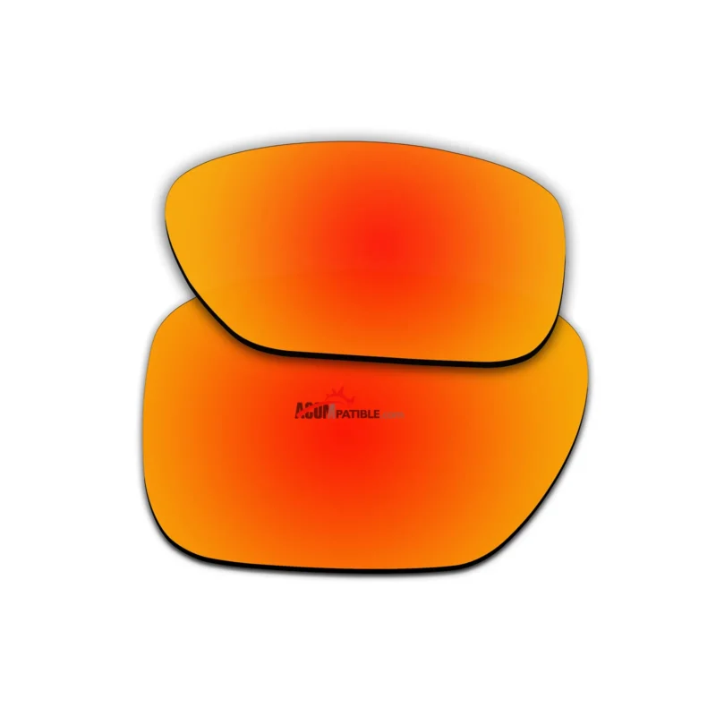 Replacement Polarized Lenses for Oakley Sliver XL OO9341  (Fire Red Coating) - Image 2