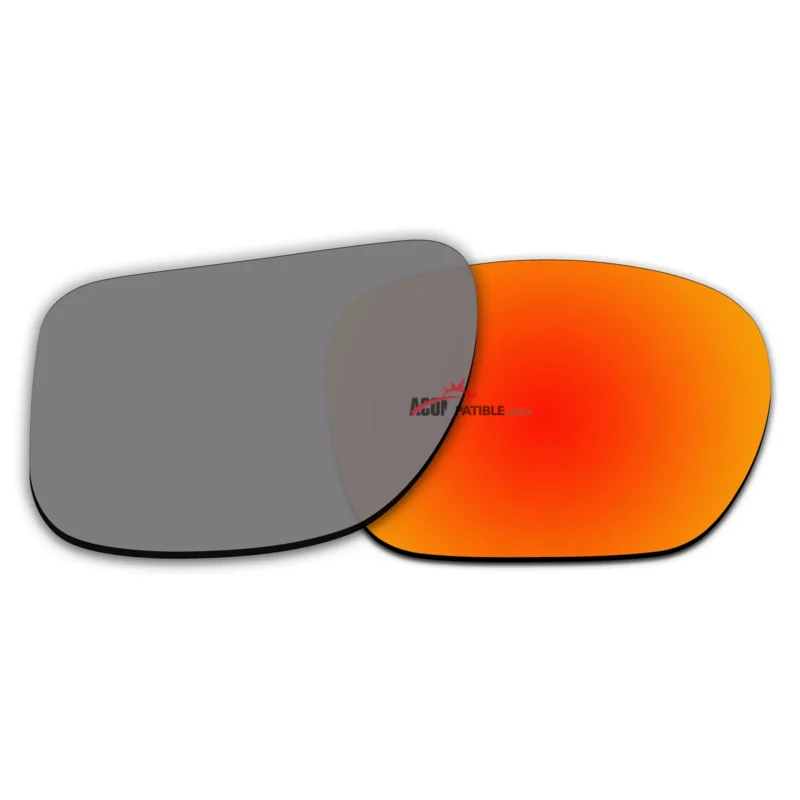 Replacement Polarized Lenses for Oakley Sliver XL OO9341  (Fire Red Coating) - Image 3