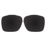 Replacement Polarized Lenses for Oakley TwoFace XL OO9350 (Black Color)