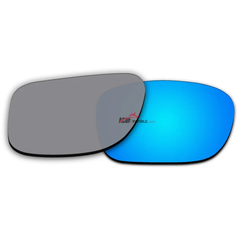 Replacement Polarized Lenses for Oakley Latch Square (Latch Sq) OO9353 (Blue Coating) - Image 3