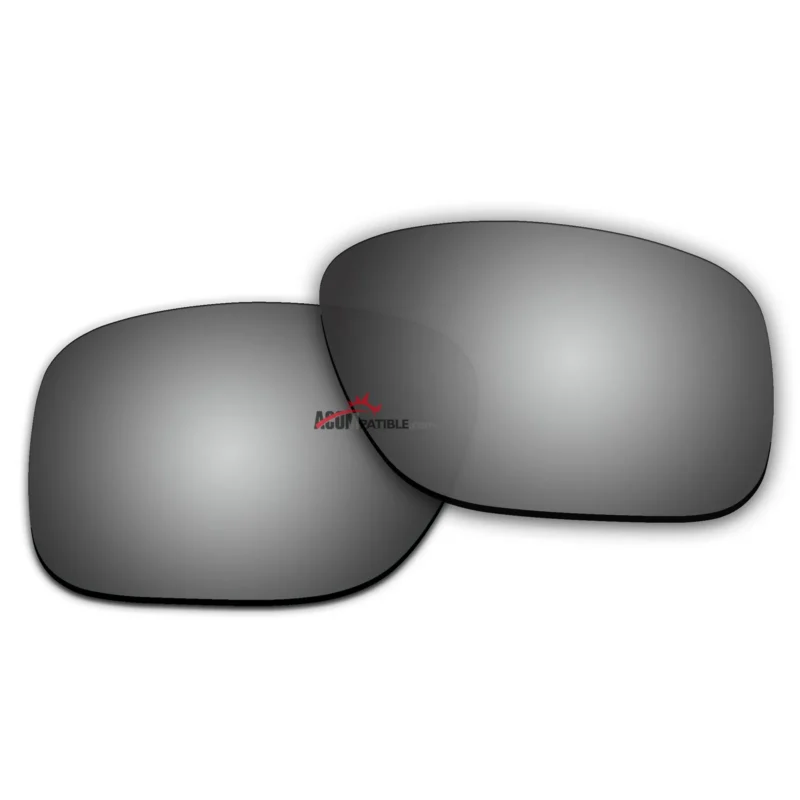 Replacement Polarized Lenses for Oakley Latch Square (Latch Sq) OO9353 (Silver Coating) - Image 4