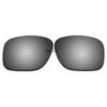 Replacement Polarized Lenses for Oakley Latch Square (Latch Sq) OO9353 (Silver Coating)