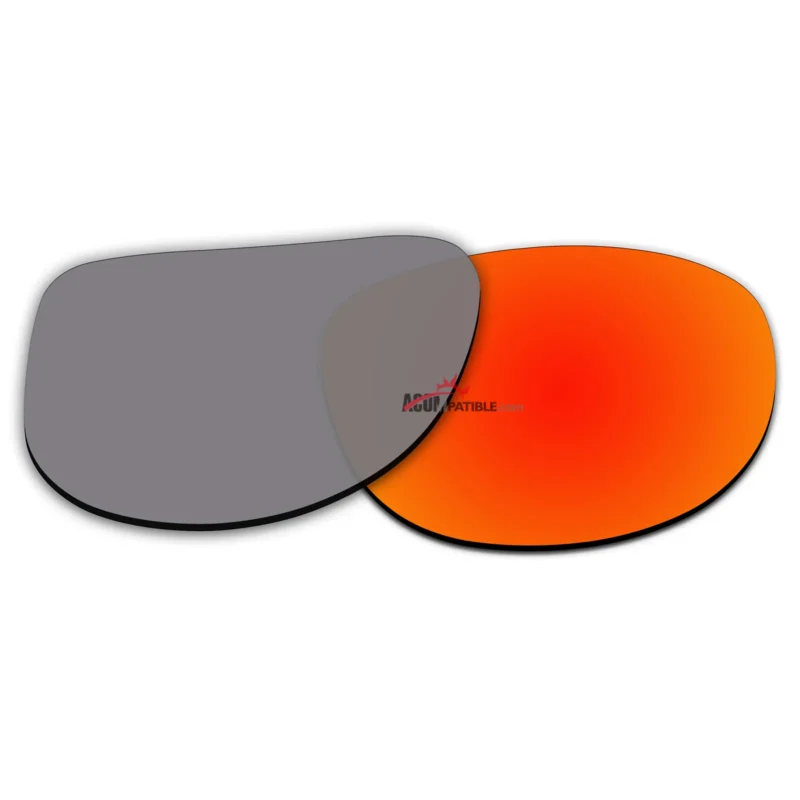 Polarized Lenses for Oakley Sliver Round OO9342 (Fire Red Coating) - Image 3