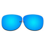 Polarized Lenses for Oakley Sliver Round OO9342 (Ice Blue Coating)