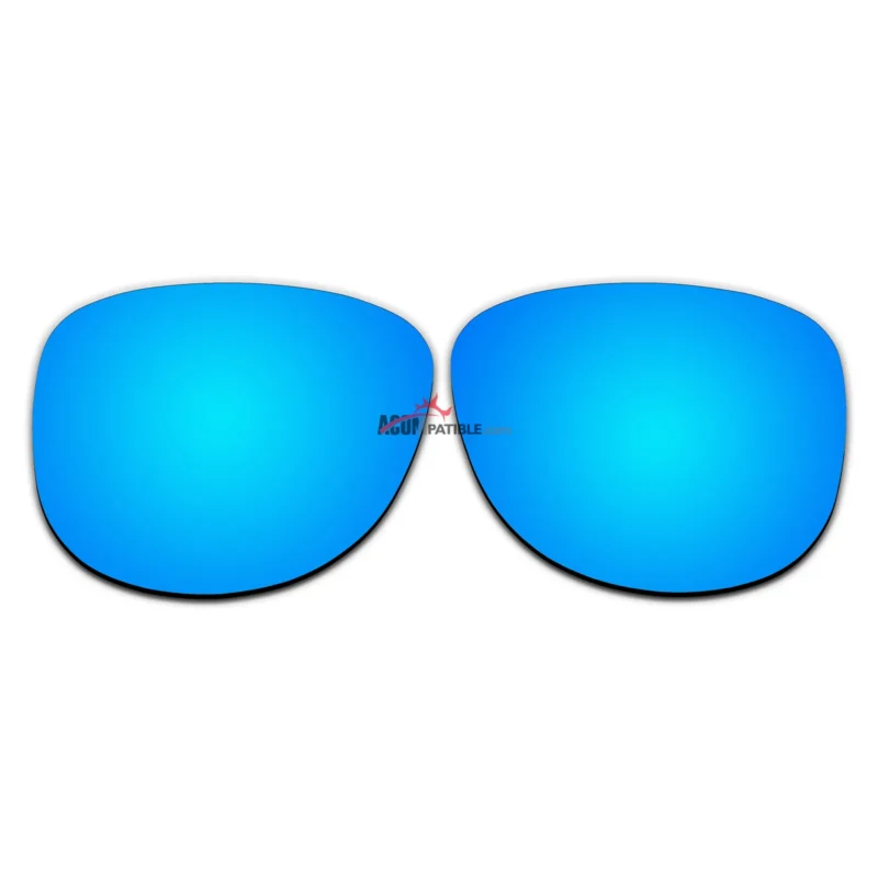 Polarized Lenses for Oakley Sliver Round OO9342 (Ice Blue Coating)