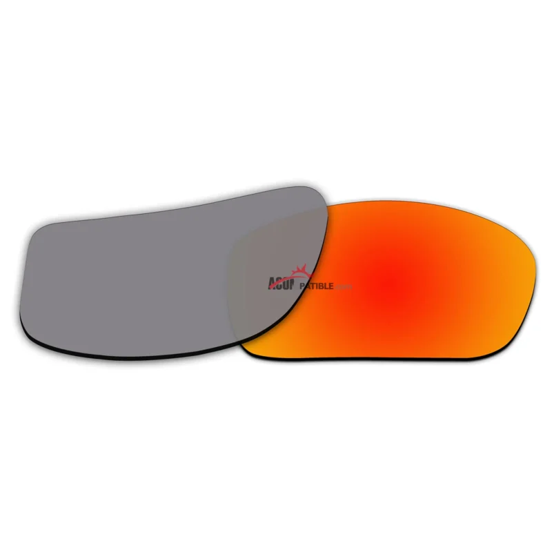 Replacement Polarized Lenses for Oakley Straightlink OO9331 (Fire Red Coating) - Image 3