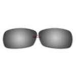 Replacement Polarized Lenses for Oakley Crosshair 2.0 OO4044 (Silver Mirror)