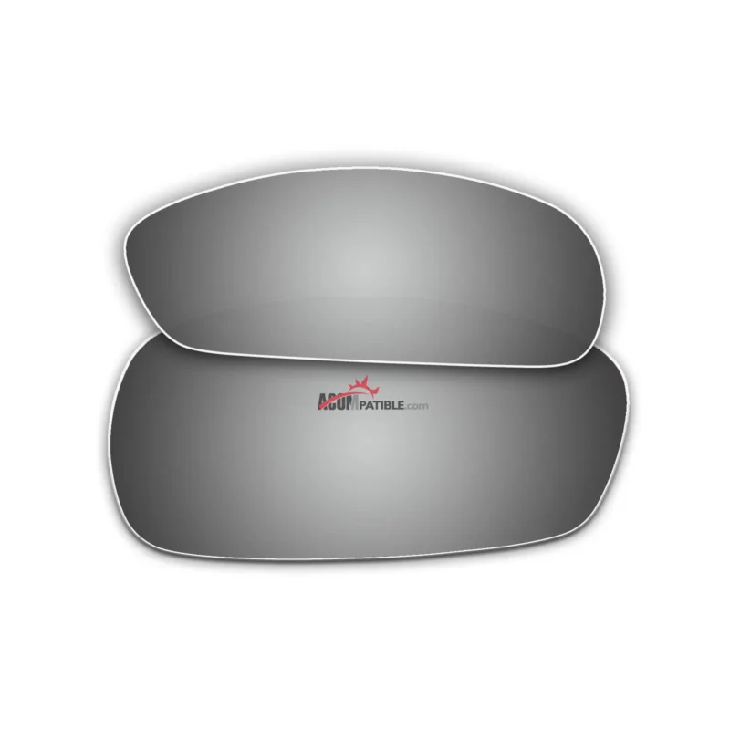 Replacement Polarized Lenses for Oakley Crosshair 2.0 OO4044 (Silver Mirror) - Image 2