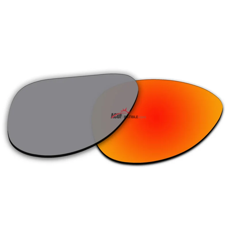 Replacement Polarized Lenses for Oakley Elmont L (Large 60mm) OO4119 (Fire Red Coating) - Image 3