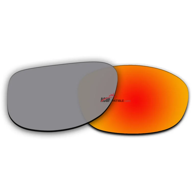 Replacement Polarized Lenses for Oakley Drop In OO9232 (Fire Red Coating) - Image 3