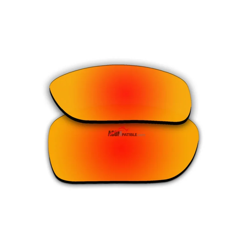 Replacement Polarized Lenses for Oakley Turbine XS OJ9003 (Fire Red Coating) - Image 2