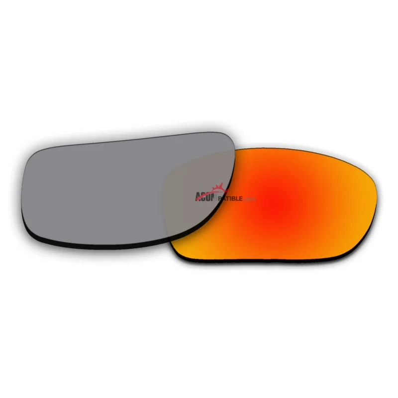 Replacement Polarized Lenses for Oakley Turbine XS OJ9003 (Fire Red Coating) - Image 3