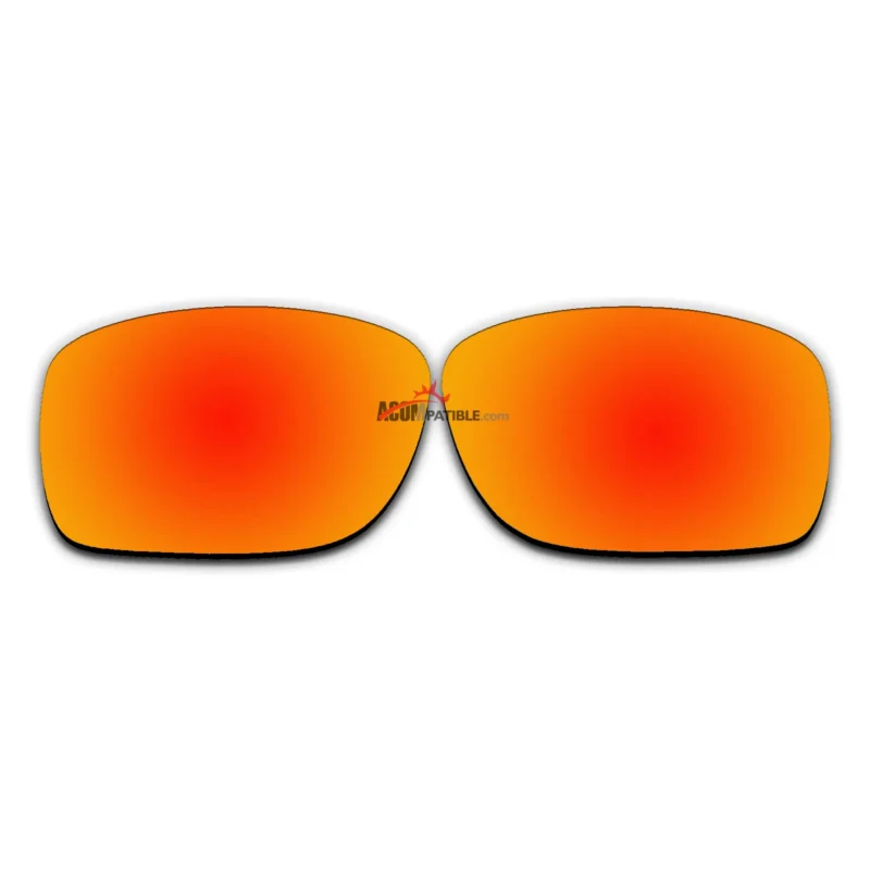 Replacement Polarized Lenses for Oakley Turbine XS OJ9003 (Fire Red Coating)