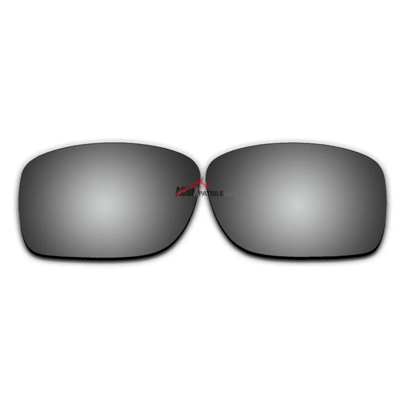 Replacement Polarized Lenses for Oakley Turbine XS OJ9003 (Silver Coating)