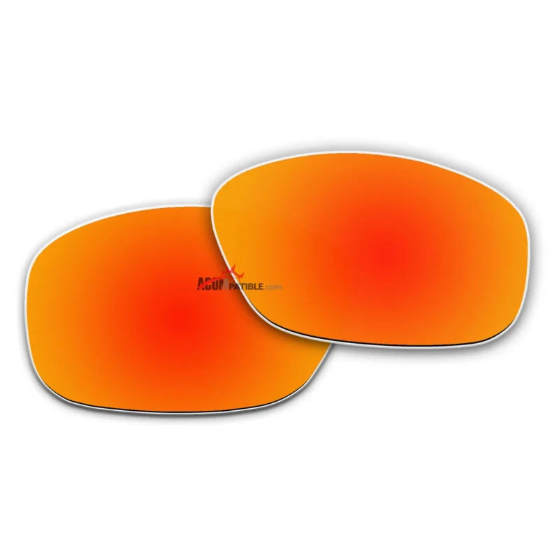 Replacement Polarized Lenses for Oakley Sanctuary OO4116 (Fire Red Coating) - Image 4