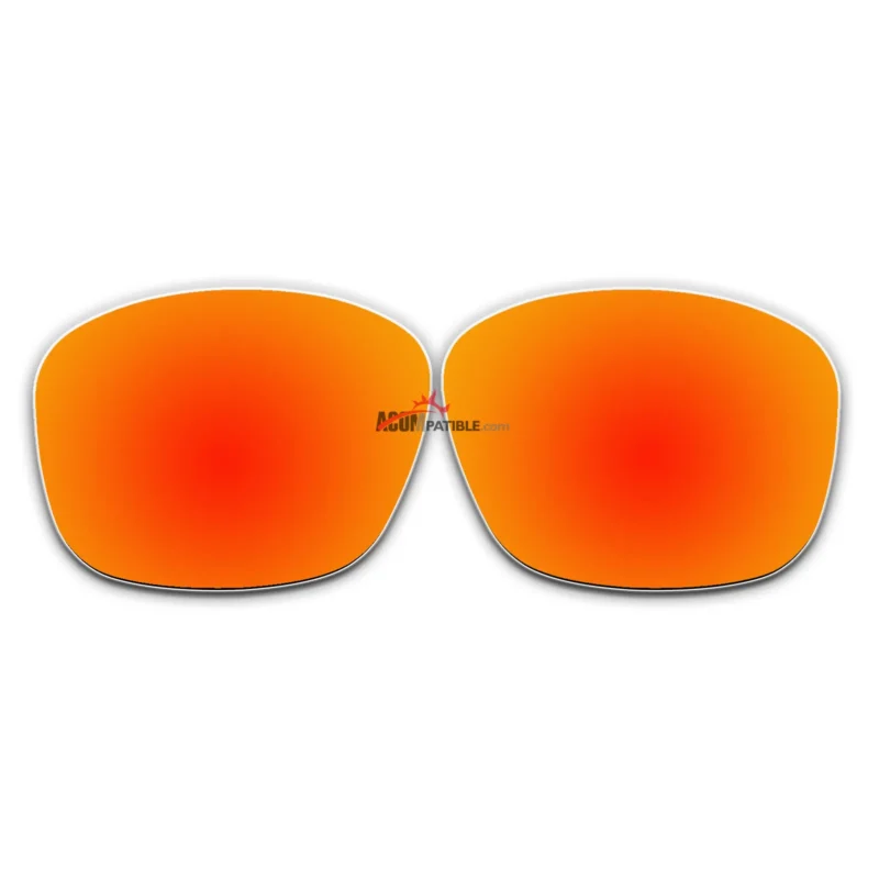 Replacement Polarized Lenses for Oakley Sanctuary OO4116 (Fire Red Coating)