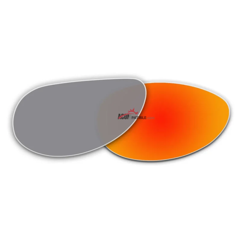 Replacement Polarized Lenses for Oakley Tie Breaker OO4108 (Fire Red Coating) - Image 3