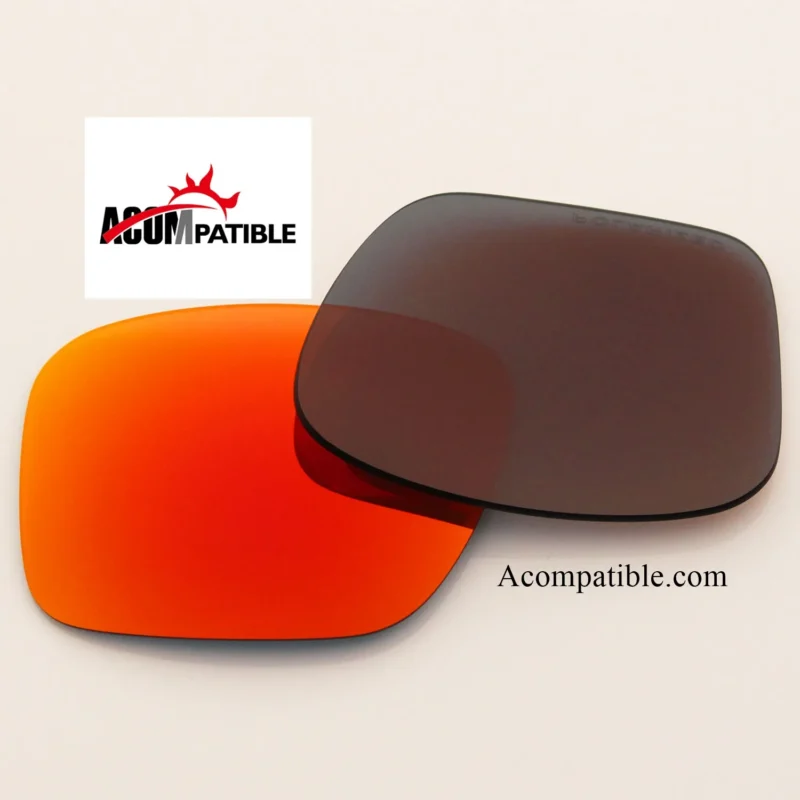 Polarized Replacement Lenses For Oakley Holbrook XL OO9417 (Fire Red) - Image 2