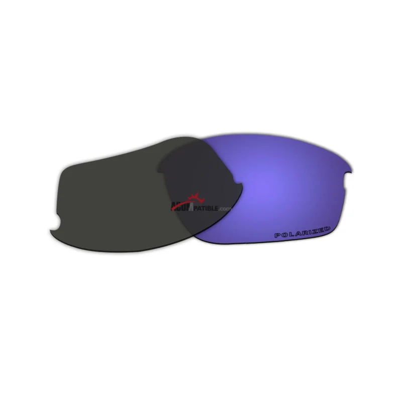 Replacement Polarized Lenses for Oakley Bottle Rocket OO9164 (Purple Coating) - Image 2