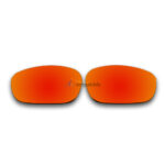 Replacement Polarized Lenses for Oakley Racing Jacket, New (Fire Red Mirror)