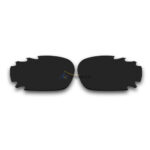 Replacement Polarized Vented Lenses for Oakley Racing Jacket (Black)