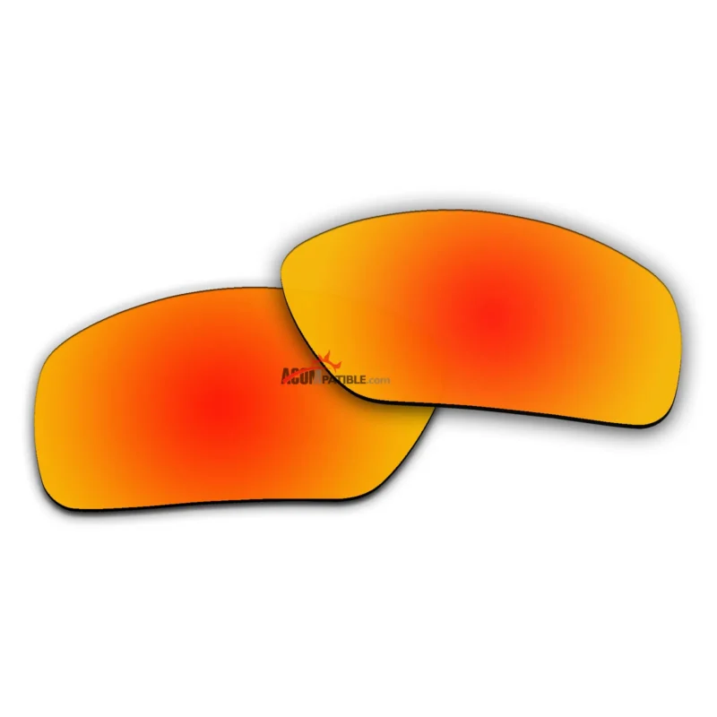 Replacement Polarized Lenses for Oakley Scalpel OO9095 (Fire Red Mirror) - Image 4