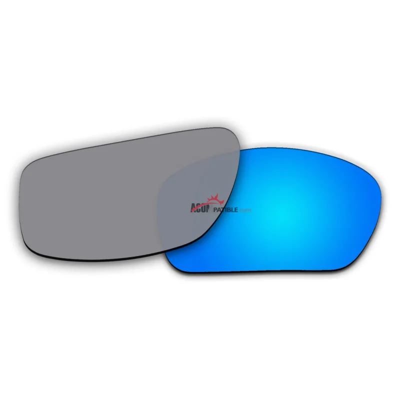 Replacement Polarized Lenses for Oakley Scalpel OO9095 (Ice Blue Mirror) - Image 3