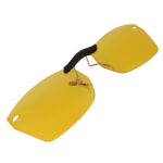 Custom Polarized Clip On Sunglasses For RayBan RB5255 (RX5255) 51-16-135 51x16 (Yellow) - Night Vision