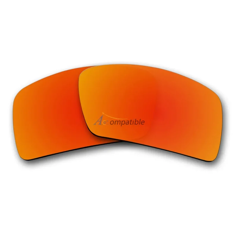 Lenses for Oakley Eyepatch (1) 3 Pair Color Combo (Fire Red Mirror, Black Color, Ice Blue Mirror) - Image 2