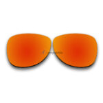Replacement Polarized Lenses for Oakley Dispatch 2 OO9150 (Fire Red Mirror)