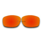 Replacement Polarized Lenses for Oakley Ten OO9128 (Fire Red Mirror)