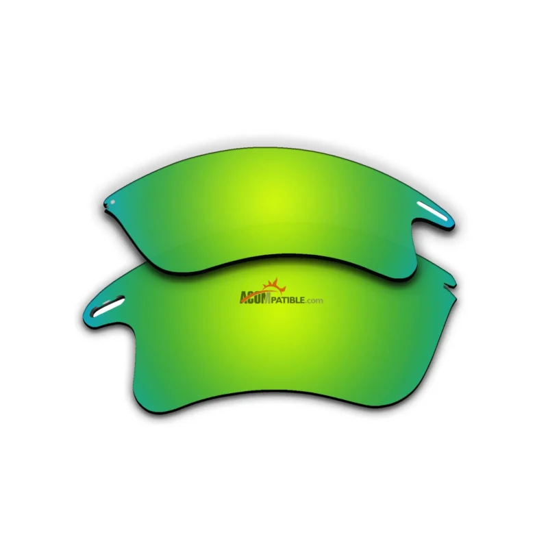 Replacement Polarized Lenses for Oakley Fast Jacket XL OO9156 (Green Mirror) - Image 2