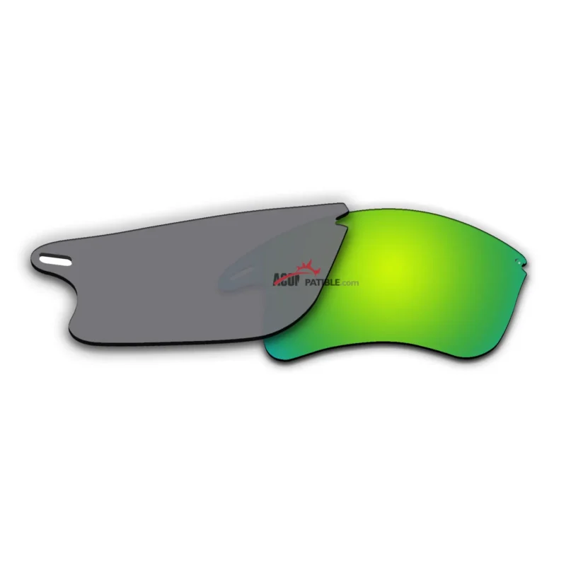 Replacement Polarized Lenses for Oakley Fast Jacket XL OO9156 (Green Mirror) - Image 3