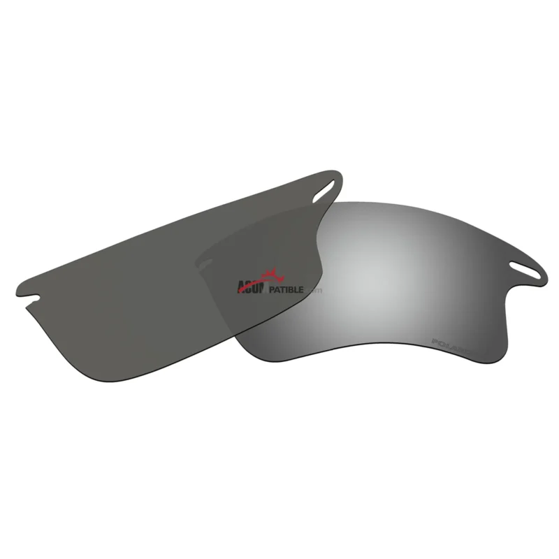 Replacement Polarized Lenses for Oakley Fast Jacket XL OO9156 (Silver Mirror) - Image 2