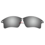 Replacement Polarized Lenses for Oakley Fast Jacket XL OO9156 (Silver Mirror)