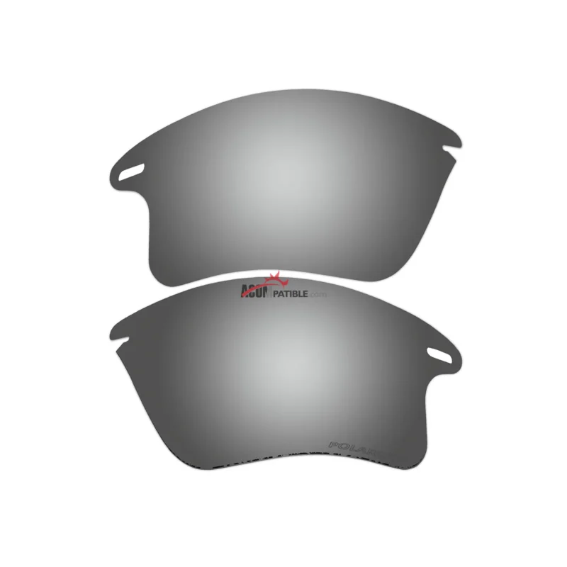 Replacement Polarized Lenses for Oakley Fast Jacket XL OO9156 (Silver Mirror) - Image 4