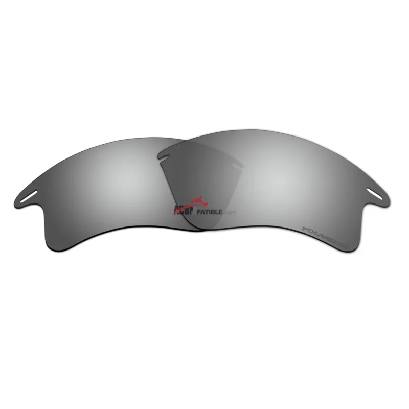 Replacement Polarized Lenses for Oakley Fast Jacket XL OO9156 (Silver Mirror) - Image 5