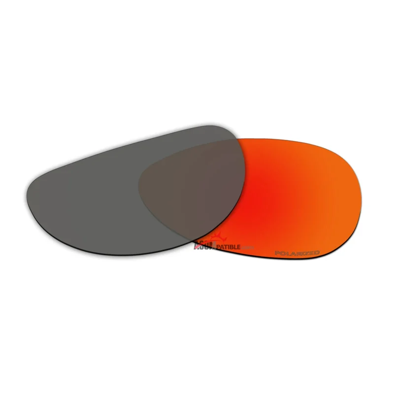 Replacement Polarized Lenses for Oakley Crosshair S (Small) (Fire Red Mirror) - Image 2