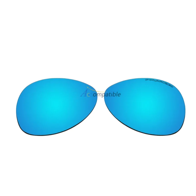 Replacement Polarized Lenses for Oakley Plaintiff (Ice Blue Mirror)