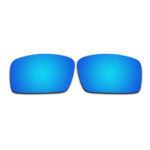 Replacement Polarized Lenses for Oakley Oil Drum (Ice Blue Mirror)