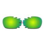 Polarized Vented Lenses for Oakley Racing Jacket (Green Coating Mirror)