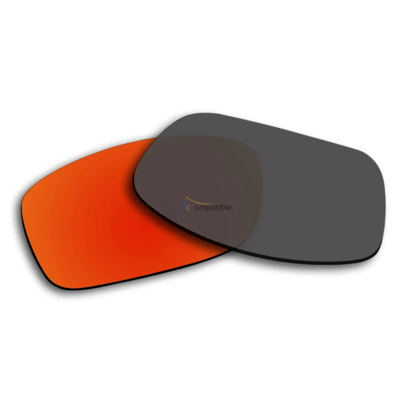 Replacement Polarized Lenses for Oakley Fives 3.0 (Fire Red Mirror) - Image 4