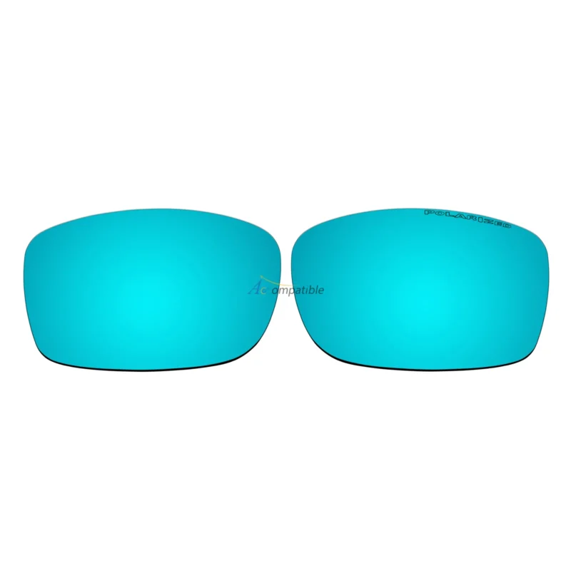 Replacement Polarized Lenses for Oakley Fives 3.0 (Ice Blue Mirror)