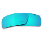 Replacement Polarized Lenses for Oakley Gascan Small (S) (Ice Blue Mirror)