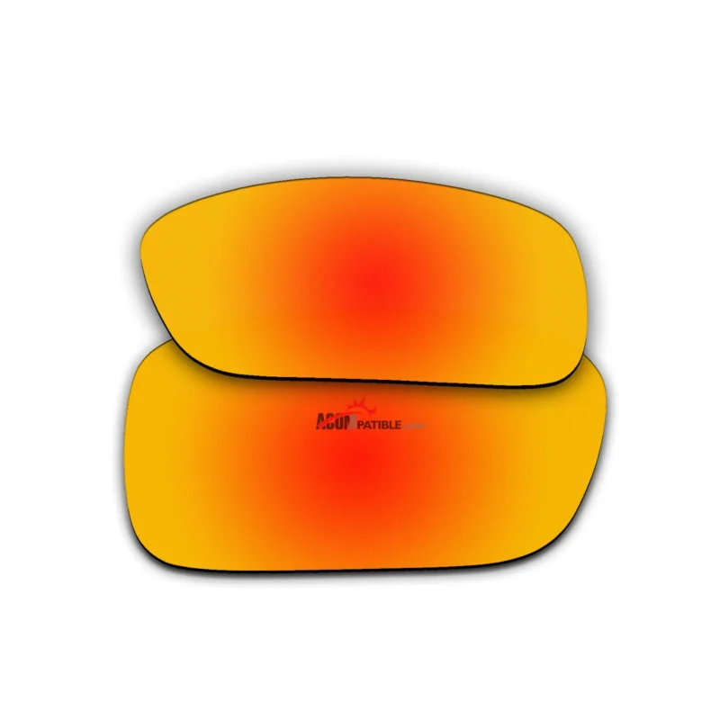 Replacement Polarized Lenses for Oakley Crankcase OO9165 (Fire Red Mirror) - Image 2