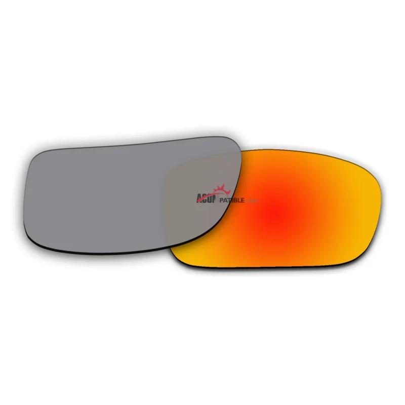 Replacement Polarized Lenses for Oakley Crankcase OO9165 (Fire Red Mirror) - Image 3