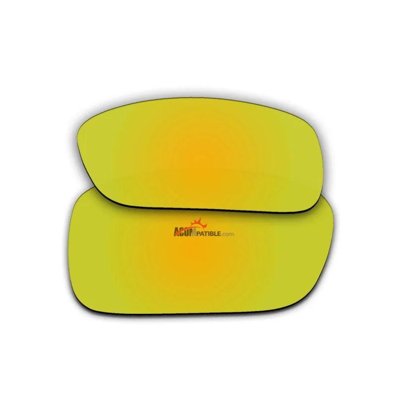 Replacement Polarized Lenses for Oakley Crankcase OO9165 (Golden Amber Mirror) - Image 2