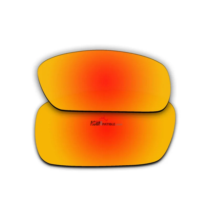 Replacement Polarized Lenses for Oakley Crankshaft OO9239 (Fire Red Mirror) - Image 2