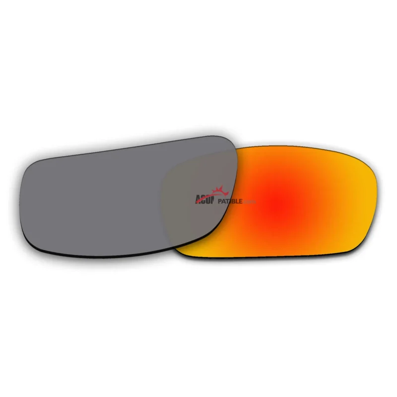 Replacement Polarized Lenses for Oakley Crankshaft OO9239 (Fire Red Mirror) - Image 3